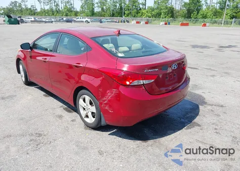 2012 Hyundai Elantra Gls (Ulsan Plant) z USA, uszkodzony, nr VIN KMHDH4AE3CU389026